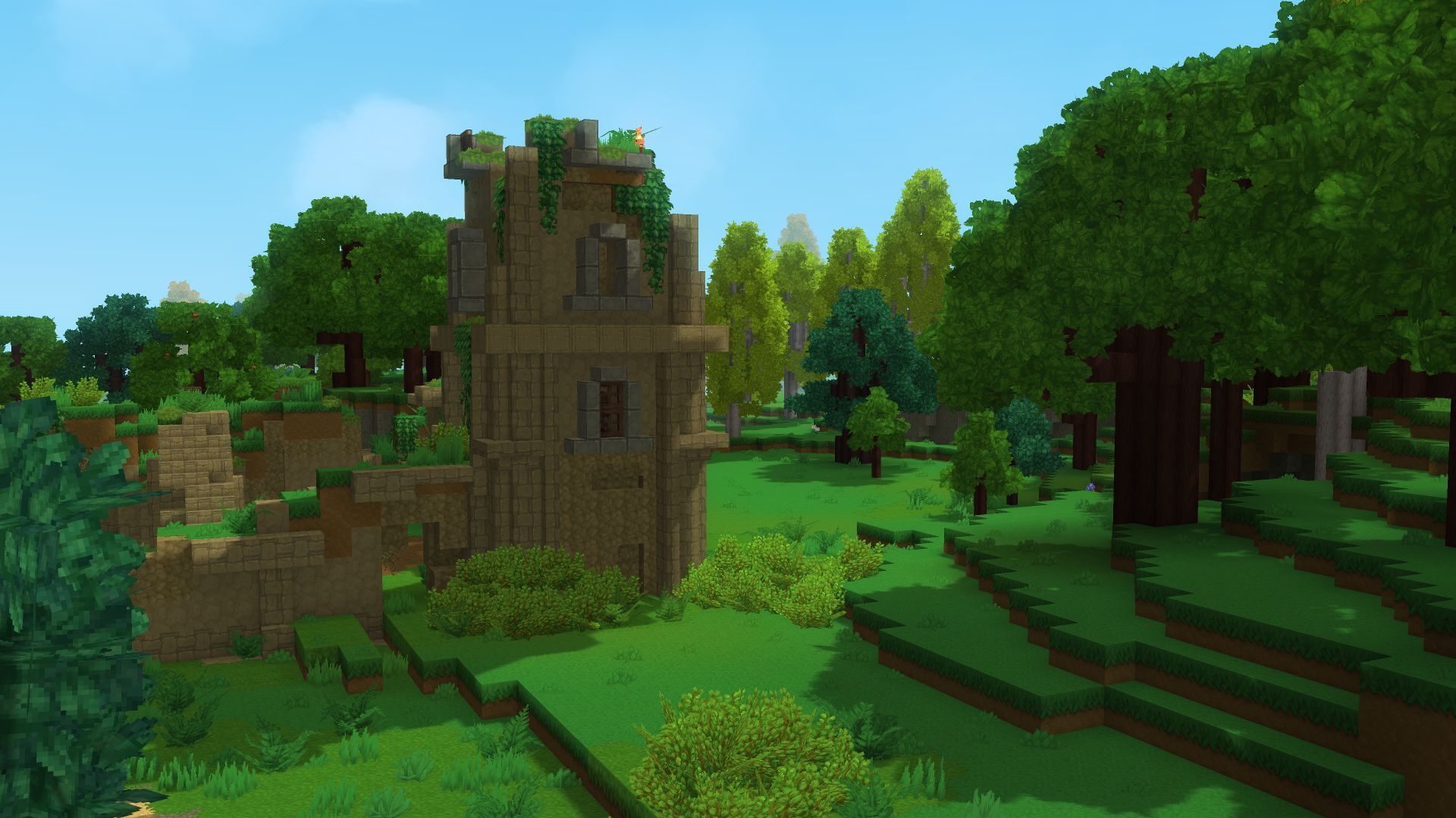 ภาพจากเกม Hytale